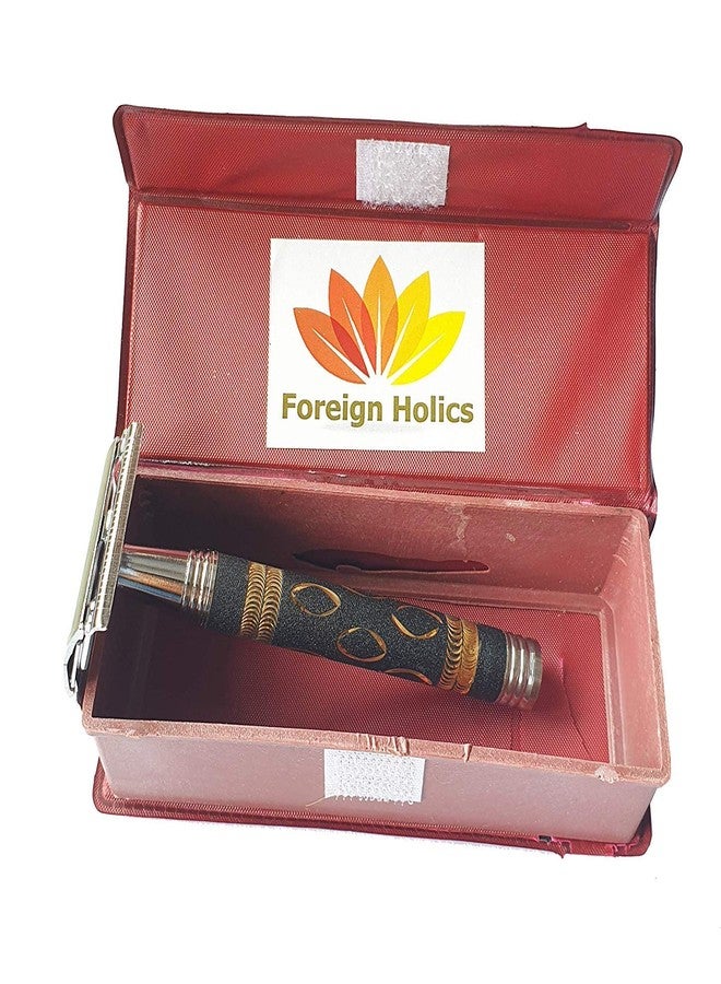 Foreign Holics Combo of Shaving Razor, Saftey and Shaving Brush for Home and Saloon Use (Pack of 1) - Image 5